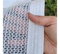 Filet d'ombrage de jardin 50 % anti-UV - Tissu d'ombrage respirant pour serre et potager (4 x 8 m) - Idéal pour les plantes et la terrasse