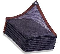 Filet d'ombrage de jardin, 6 x 7 m, housse de protection UV pour terrasse, pergola, balcon, poulailler, tissu durable avec œillets pour une utilisation en extérieur