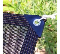 Filet d'ombrage de Jardin,Filet Protection Solaire avec œillets Tissu D'ombrage Potager Résistant Aux Intempéries,pour La Couverture VéGéTale/Jardin/Voitures
