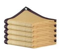 Filet d'ombrage de qualité supérieure avec œillets - Maille pour pergola, plantes de terrasse, poulailler - Tailles disponibles : 1 x 5 m, 2 x 2 m, 3 x 5 m, 4 x 7 m, 5 x 5 m, 6 x 8 m, 8 x 11 m (7 x 16