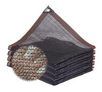 Filet d'ombrage de qualité supérieure pour serre et jardin - Tissu noir respirant avec 40 % de blocage de la lumière - Idéal pour la photosynthèse et la croissance des plantes - 6 x 8 m