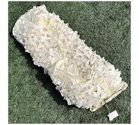 Filet d'ombrage d'extérieur avec œillets, Filet de Camouflage for terrasse, pergola, Jardin, 2 x 4/3 x 6/4 x 5/5 x 8 m, Beige (12 x 12 m, 39,4 x 39,4 pi)(3x8m(9.8 * 26.2ft))