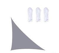 Filet d'ombrage d'extérieur parfait pour créer une ombre confortable dans les zones de piscine et les jardins (gris)