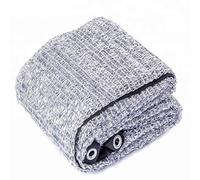 Filet D'Ombrage en Aluminium Réfléchissant 75% Tissu D'ombre UV Protection Filet Protection Solaire Anti-âge à œillets pour Serre Fleurs Plantes(3.0x7.0 m/9.8x23 ft)