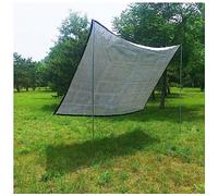 Filet D'Ombrage en Aluminium, Toile Ombrage Rectangulaire Ajourée Argentée avec Oeillets Tissu D'Ombrage, Réfléchissant Anti UV 85%, 1m 2m 3m 4m Filet Protection Solaire pour Voiture/Chien/Serre (Siz