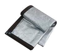 Filet d'Ombrage en Aluminium, Toile Ombrage Rectangulaire, avec Oeillets Tissu D'ombrage, Réfléchissant Anti UV 99%, Filet Protection Solaire pour Voiture/Chien/Serre/Jardin/Pergola ( Size : 7mx8m(23f