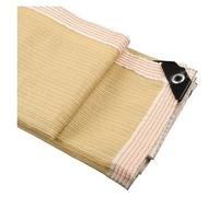 Filet d'ombrage en polyéthylène haute densité 150 g/m² anti-UV, pour balcon, camping, protection UV pour terrasse et jardin Blanc 3 x 2,5 m