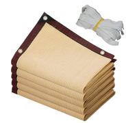Filet d'ombrage en polyéthylène haute densité - Protection UV à 90 % - Pour serre, jardin, terrasse et camping - 1 x 1,5 m, 2 x 5 m, 3 x 5,5 m, 6 x 8 m, 8 x 12 m - Pour extérieur (8 x 12 m)