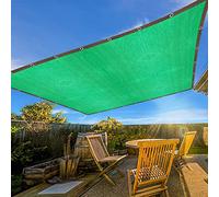 Filet d'ombrage en polyéthylène haute densité résistant aux UV pour pergola, auvent de jardin, parasol pour balcon, clôture, filet vert 8 x 1 pour une protection solaire optimale