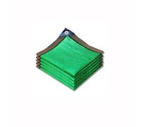 Filet d'ombrage épais pour serre avec œillets - 250 g/m² en tissu crypté 4 x 9 m pour une protection optimale contre les UV et la croissance des plantes - Solution d'ombrage en extérieur