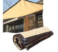 Filet D'ombrage Extérieur,Toile D'ombrage De Protection Solaire,Voile D'ombrage Rectangulaire,2×2m 3×3m 2×5m 3×4m 4×5m 4×6m 6×8m,Toile D'ombrage en Maille Respirante,Beige-3x8m/9.8x26.2ft