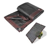 Filet d'Ombrage,Filet Protection Solaire 90%,Toile d'ombrage avec œillets,Bâche d'ombrage Noir,Couverture de Plante de Serre Pare-Soleil 3x5m 4x9m 5x19m 7x7m 10x12m 14x16m(3x15m)