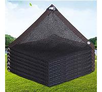 Filet D'Ombrage Filet Protection Solaire à 90% Résistante pour Bloquer Les Rayons UV Toile d'Ombrage Pergola Serres Filet Coupe Vent pour Plantes de Jardin (3x3m(9.84x9.84ft))