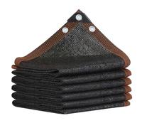Filet D'Ombrage, Filet Protection Solaire avec œillets Blocage des UV Noir 80% Voiles D'ombrage 3x6M Toile d'ombrage pour Exterieur/Patio/Balcon/Pergola/Serre/Jardin/Potager