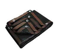 Filet d'ombrage haute densité 90 % 95 % protection UV noir pour pergola, jardin, serre, poulailler, utilisation en extérieur (taille : 2 x 1/2 x 0,9 m)