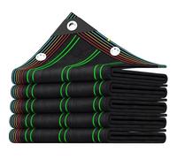 Filet D'ombrage Haute Densité,Filet De Protection Solaire Isolant Thermique,Amélioré avec Un Renfort À 6 Brins,des Bords Et des Coins Renforcés,résistant À La Déchirure(6x19m/19.6x62.3ft)