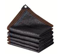 Filet D'ombrage Haute Densité Taux Ombrage 95% Installation Simple Plusieurs Tailles Filet D'ombrage Contre-vieillissement pour Patio Extérieur Jardin(2.0x10.0m(6.6x32.8ft))