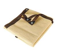 Filet d'ombrage noir 7 x 10,1 m - Tissu anti-UV avec œillets 50 % à 60 % d'ombrage ultra et respirant pour plantes de jardin et utilisation en extérieur.