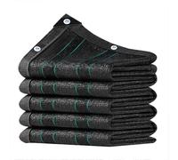 Filet d'ombrage noir 85%, voile d'ombrage avec œillets, filet résistant aux UV for couverture végétale, poulailler, grange, chenil, jardin(6x12m)