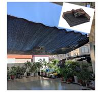 Filet d'ombrage noir avec œillets, protection UV 70 % pour plantes, respirant, protection contre les regards indiscrets, bâche durable, 2,5 x 4 m, essentiel de jardinage