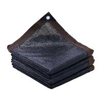 Filet d'ombrage Noir pour Chenil Extérieur, Accessoires Poulailler Filet à Oiseaux et Plantes de Jardin, Écran Maille Pare-Soleil Protection UV Haute Résistance 2x3.0m 3x4m 4x6m(5x10 M)