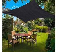 Filet d'ombrage pour Pergola Bâche Anti Chaleur Toile d'ombrage 3x6 Voile d'ombrage Jardin des Fleurs Serre Grange ou Chenil Toit Couvre,black-4x5m