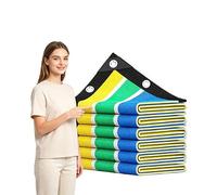 Filet d'Ombrage pour Poulailler Élevage, 80% Protection Solaire Résistant | Filet Solaire Anti-Chaleur pour Bétail, Bassins, Granges et Zones Pastorales,400W X H1000cm