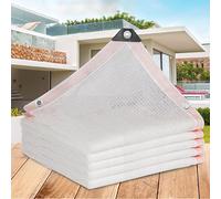 Filet D'Ombrage pour Serre,Filet De Protection Solaire Maille de Jardin Bâche D'ombrage Tissus Pare-Soleil pour Balcon,Cour,Pergola,Plantes,Granges,Voitures