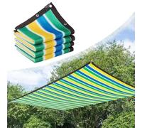 Filet D'ombrage pour Terrasse, Respirant Plante Protection Solaire Toile Ombrage, Filet Anti Chaleur pour Garage, Clôture De Protection De Balcon(8x18m(26x59ft))