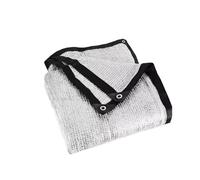 Filet D'ombrage pour Voiture, Voile D'ombrage 3x4M Filet en Aluminium pour Voiture Chien 80% Tissu Occultant Tissu D'ombrage Réfléchissant en Aluminium Protection UV Protection Solaire