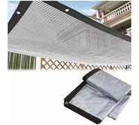 Filet d'ombrage pour voitures et chiens - Protection UV pour terrasse, serre et jardin - Maille à œillets - Disponible en 2 x 2 m à 6 x 8 m - Idéal pour les poulaillers.