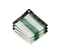 Filet D'ombrage Rayé HDPE Extérieur 12 Mailles 90% Protection UV(3mx6m)