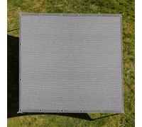 Filet d'ombrage Rectangulaire 0.9 x 4 m Protection Solaire Filet d'ombrage avec Œillets pour Couverture Végétale Serre Jardin Pergola Patio Lawn Pet House, Gris Clair