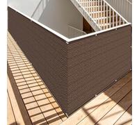 Filet d'ombrage Rectangulaire 1.4 x 1.8 m Vent et Perméable à l'eau Filet Anti Chaleur Extérieur avec Œillets pour Serre, Terrasse, Plantes, Poulailler, Coupe, Brun