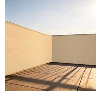 Filet d'ombrage Rectangulaire 65 x 600 cm Protection Solaire Brise Vue de Jardin Plusieurs Tailles pour Jardin, Terrasse, Balcon, Camping, Pergola, Couleur Crème