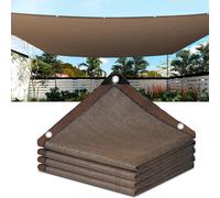 Filet d'ombrage rectangulaire de qualité supérieure pour serre et extérieur, résistant aux UV, avec œillets, disponible en 1,5 x 2 m, 2 x 6 m, 4 x 5 m, 6 x 7 m pour balcon, terrasse et piscine.