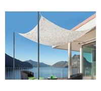 Nortene Filet d'ombrage bicolore réversible Blanc et gris 3 x 4 m