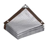 Filet D'ombrage Réfléchissant À 75% en Aluminium pour Serre 2×3.0m 2X4.0m 3×3.0m 3×4.0m 3×5.0m Protection Solaire Anti-UV pour Serre Parking Jardin Cour Chenil(4x10m/13x32.8ft)