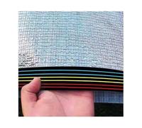 Filet D'ombrage Réfléchissant en Feuille D'aluminium À 99% - Toile Pare-Soleil Anti-UV pour Serre Parking Jardin Cour Chenil 1x2.0m 2x3.0m 3x4.0m 4x4.0m 4x5.0m(3.0x18.0m=9.8'x59.1')
