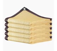 Filet d'ombrage résistant aux UV avec œillets de 4 x 10 m pour protection des plantes, serre, grange, niche, protection solaire