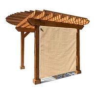 Filet d'ombrage résistant aux UV avec œillets - Maille 180 g/m² pour extérieur, terrasse, pergola, tonnelle - Taille personnalisée 6 x 7 m pour une protection ultime