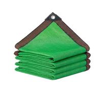 Filet d'ombrage Résistant Rectangulaire avec Œillets 4x4m, Filet d'ombrage en Polyéthylène de Jardin, Filet de Protection Respirant Rafraîchissant Contre Le Vent, pour Balcon, Potager