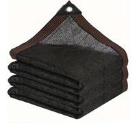 Filet d'ombrage respirant haute densité - Noir et plusieurs tailles, filet de neige multifonctionnel respirant haute densité anti-neige pour l'extérieur, protection UV haute densité, anti-neige, anti-
