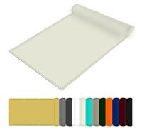 Filet D'Ombrage Rideau pour Pergola 180 x 300 cm Tissu Polyester UV Protection avec Oeillets Filet Protection Solaire pour Terrasse Extérieure Et Pelouse, Ivoire