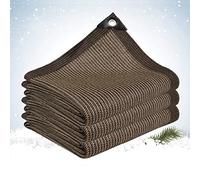 Filet D'ombrage Terrasse, Voile D'ombrage Toile D'ombrage Rectangulaire, Filet D'ombrage Protection Solaire, Tissu D'ombrage avec Oeillets, pour Pergola, Fleurs, Patio Lawn, Pet House(Size:2x2m)