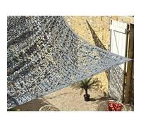 Filet D'ombrage Triangulaire Polyester Oxford, 3,4 M, Army Gris - Jardiline Multicolore