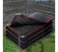 Filet d'ombrage UV pour plantes - Protection solaire contre la grêle - Avec œillets - Idéal pour pergola, clôture, balcon, cour, toit, étang, poulailler (l 10 x L)