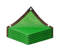 Filet d'ombrage vert pour serre, léger et respirant, en maille avec œillets, idéal pour jardin, extérieur, pergola, plantes, abri d'auto, piscine, terrasse, balcon (1 x 1 m)