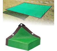 Filet d'ombrage vert résistant aux UV pour serre et auvent - Plusieurs tailles (2 x 2 m, 3 x 4 x 4 m, 5 x 3 x 6 m, 4 x 6 m, 5 x 6 m, 5 x 18 m) - Œillets faciles à installer - Parfait pour la