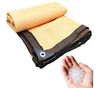 Filet D'ombrage Voile D'ombrage de Terrasse avec Œillets UV Résistant Toile D'ombrage Jardin Respirant Tissu D'ombrage pour Pergola Serre Poulailler 1x1m 6x10m 8x16m 10x20m(6X8(m))